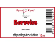 Borovica - 100% prírodná silica - esenciálny (éterický) olej 10 ml