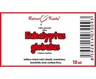 Eukalyptus globulus - 100% prírodná silica - esenciálny (éterický) olej 10 ml