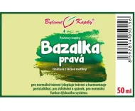 Bazalka pravá - bylinné kvapky (tinktúra) 50 ml