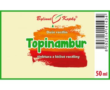Topinambur - kvapky Duša rastlín (tinktúra) 50 ml