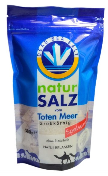 Soľ z Mŕtveho mora hrubá - jedlá 500g od Salvia Paradise