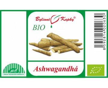 Ashwagandhá (ašvaganda - vitánia) BIO - bylinné kvapky (tinktúra) 50 ml