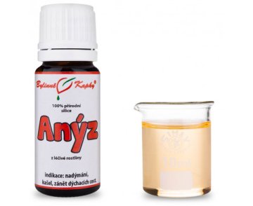 Aníz - 100% prírodná silica - esenciálny (éterický) olej 10 ml