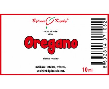 Oregano (dobromyseľ) - 100% prírodná silica - esenciálny (éterický) olej 10 ml