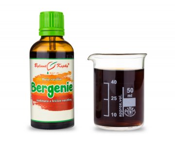 Bergenie - kvapky Duša rastlín (tinktúra) 50 ml