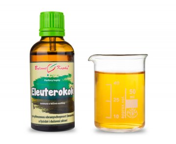 Eleuterokok - bylinné kvapky (tinktúra-adaptogény) 50 ml