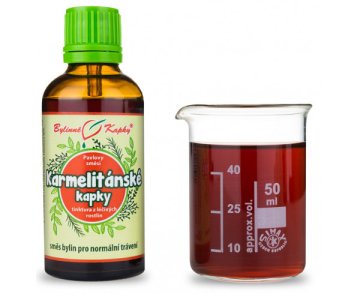 Karmelitánske kvapky - bylinné kvapky (tinktúra) 50 ml