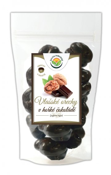 Jadrá vlašských orechov v horkej čokoláde 700 g od Salvia Paradise
