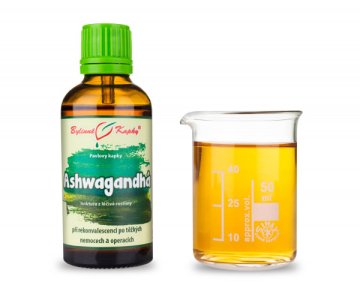 Ashwagandhá (ašvaganda - vitánia) - bylinné kvapky (tinktúra) 50 ml