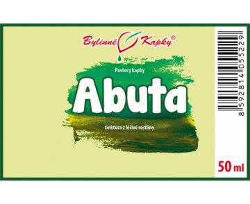 Abuta - bylinné kvapky (tinktúra) 50 ml