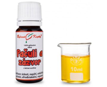 Pačuli (Pachuli) - Zázvor - 100% prírodná silica - esenciálny (éterický) olej 10 ml