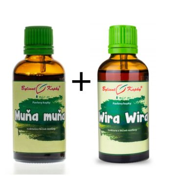 Muňa Wira - bylinné kvapky (tinktúra) sada 2 x 50 ml