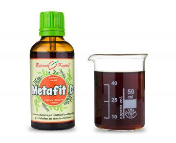 Metafit D (dna) - bylinné kvapky (tinktúra) 50 ml