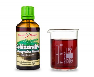 Schizandra (klanopraška) (TCM) - bylinné kvapky (tinktúra) 50 ml