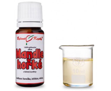 Mandle horké - 100% prírodná silica - esenciálny (éterický) olej 10 ml