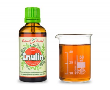 Inulín - bylinné kvapky (tinktúra) 50 ml