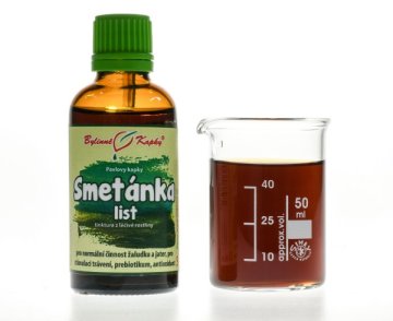 Smotanka (púpava) list - bylinné kvapky (tinktúra) 50 ml