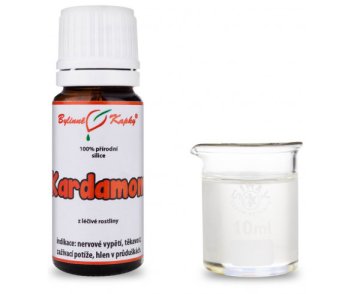 Kardamóm - 100% prírodná silica - esenciálny (éterický) olej 10 ml