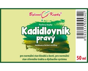 Kadidlovník pravý (Olibanum, Boswelie, Boswellia) - bylinné kvapky (tinktúra) 50 ml