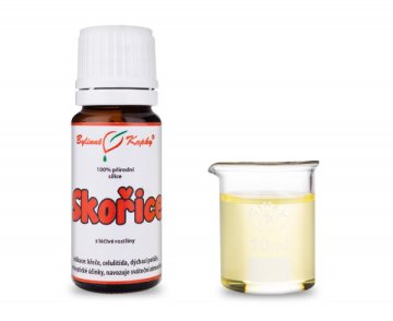 Škorica (škoricovník) - 100% prírodná silica - esenciálny (éterický) olej 10 ml