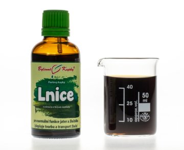 Lnice - bylinné kvapky (tinktúra) 50 ml