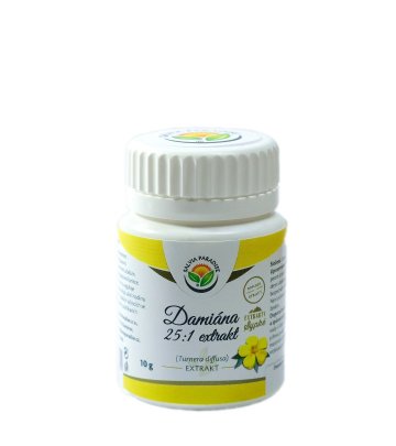 Turnera diffusa - damiána 25: 1 extrakt 10 g od Salvia Paradise