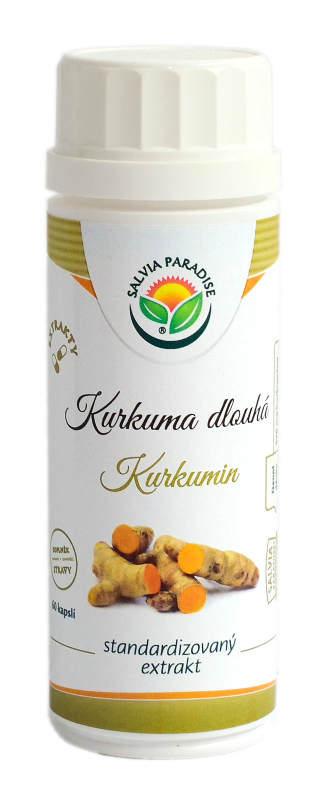 Kurkuma - kurkumín štandardizovaný extrakt kapsule 60 ks od Salvia Paradise