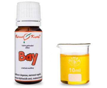 Bay - 100% prírodná silica - esenciálny (éterický) olej 10 ml