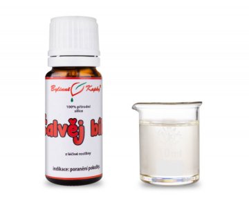Šalvia biela - 100% prírodná silica - esenciálny (éterický) olej 10 ml
