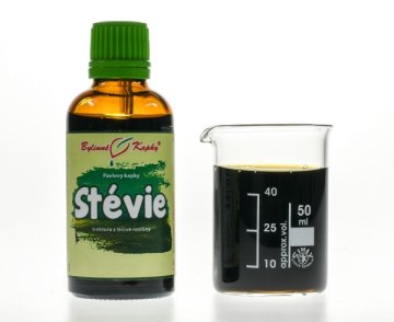 Stévia - bylinné kvapky (tinktúra) 50 ml