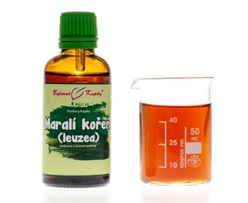 Maralí koreň (leuzea, parcha) - bylinné kvapky (tinktúra) 50 ml