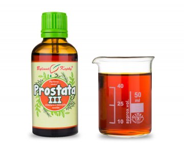 Prostata III - bylinné kvapky (tinktúra) 50 ml