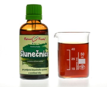 Slnečnica - bylinné kvapky (tinktúra) 50 ml