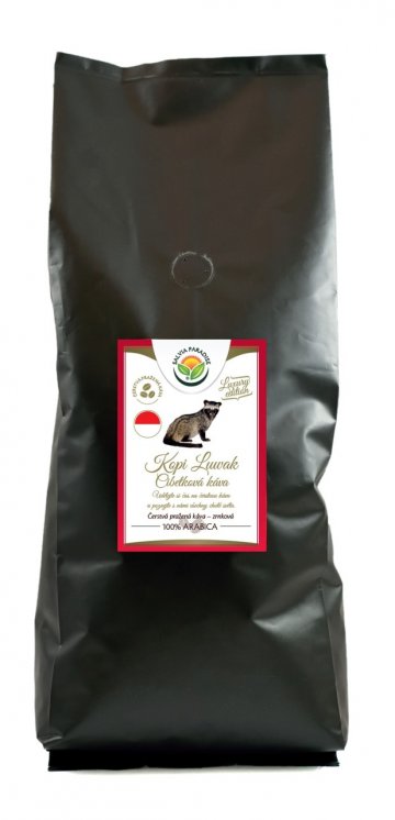 Káva - Kopi Luwak - Cibetková káva 1000 g od Salvia Paradise