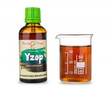 Yzop - bylinné kvapky (tinktúra) 50 ml