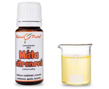 Mäta citrónová - 100% prírodná silica - esenciálny (éterický) olej 10 ml