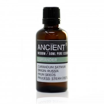 Esenciálny olej zo semienok koriandra 50 ml od Ancient Wisdom