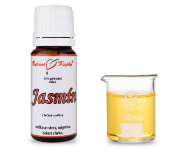Jazmín - 15% prírodná silica - esenciálny (éterický) olej 10 ml