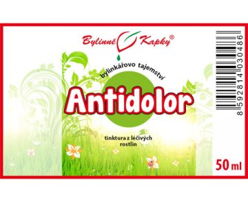Antidolor - Bylinné kvapky (tinktúra) 50 ml