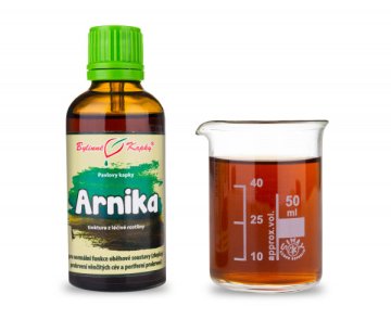 Arnika (prha) - bylinné kvapky (tinktúra) 50 ml