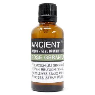 Organický esenciální olej z růže Geranium 50 ml od Ancient Wisdom