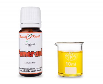 Pomaranč - 100% prírodná silica - esenciálny (éterický) olej 10 ml