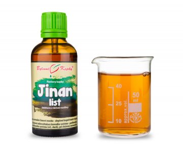 Jinan list (Ginkgo) - bylinné kvapky (tinktúra) 50 ml