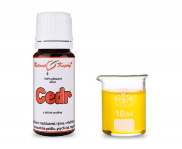 Céder - 100% prírodná silica - esenciálny (éterický) olej 10 ml