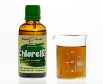 Chlorela - bylinné kvapky (tinktúra) 50 ml