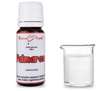 Palmarosa - 100% prírodná silica - esenciálny (éterický) olej 10 ml