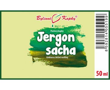 Jergon sacha - bylinné kvapky (tinktúra) 50 ml