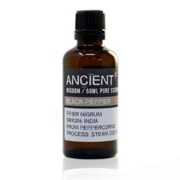 Esenciálny olej čierne korenie 50 ml od Ancient Wisdom