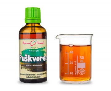Puškvorec - bylinné kvapky (tinktúra) 50 ml