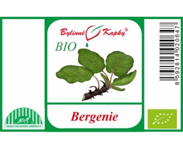 Bergenie BIO - bylinné kvapky (tinktúra) 50 ml